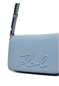 Karl Lagerfeld - KARL LAGERFELD Torebka B2W30222 Niebieski. Kolor: niebieski. Materiał: skórzane #3