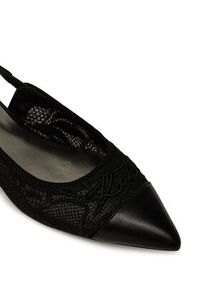 Karl Lagerfeld - KARL LAGERFELD Sandały Kerrie KL40152A Czarny. Kolor: czarny. Materiał: materiał