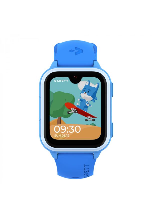 GARETT - Garett Kids Vibe 4G niebieski. Rodzaj zegarka: smartwatch. Kolor: niebieski. Styl: młodzieżowy, casual