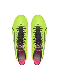 Puma Buty do piłki nożnej King Ultimate Fg/Ag 107563 06 Zielony. Kolor: zielony. Materiał: skóra