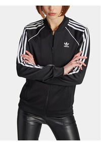 Adidas - adidas Bluza adicolor Classics SST IK4034 Czarny Regular Fit. Kolor: czarny. Materiał: bawełna #4
