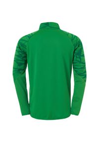 UHLSPORT - Dziecięcy dżersej z długim rękawem 1/4 zip Uhlsport Goal 25. Kolor: zielony, czarny, wielokolorowy. Materiał: jersey. Długość rękawa: długi rękaw. Długość: długie #2