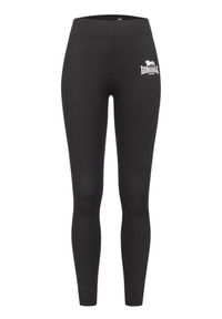 Damskie legginsy Lonsdale Caldmore. Kolor: czarny, wielokolorowy, biały. Sport: fitness #2