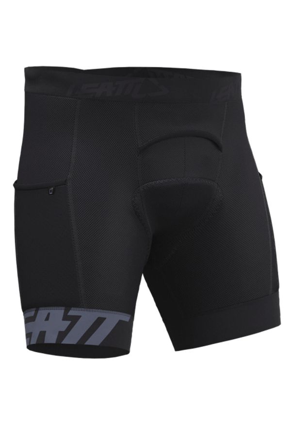 Spodenki wewnętrzne z pampersem LEATT Short Liner MTB 3.0. Kolor: czarny. Sport: kolarstwo