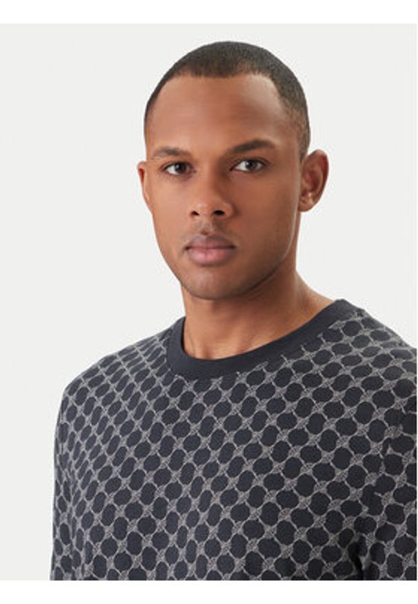 JOOP! T-Shirt Victormanuel 30101945 Granatowy Regular Fit. Kolor: niebieski. Materiał: bawełna, lyocell