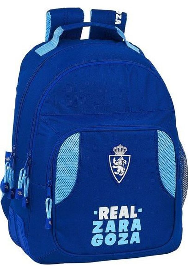 Real Zaragoza Plecak szkolny Real Zaragoza Niebieski Jasnoniebieski. Kolor: niebieski