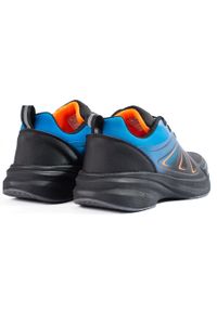 Męskie buty sportowe softshell DK czarne. Kolor: czarny. Materiał: softshell
