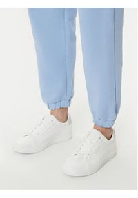 Guess Jeans Spodnie dresowe W4YB33 KC811 Niebieski Regular Fit. Kolor: niebieski. Materiał: syntetyk #2