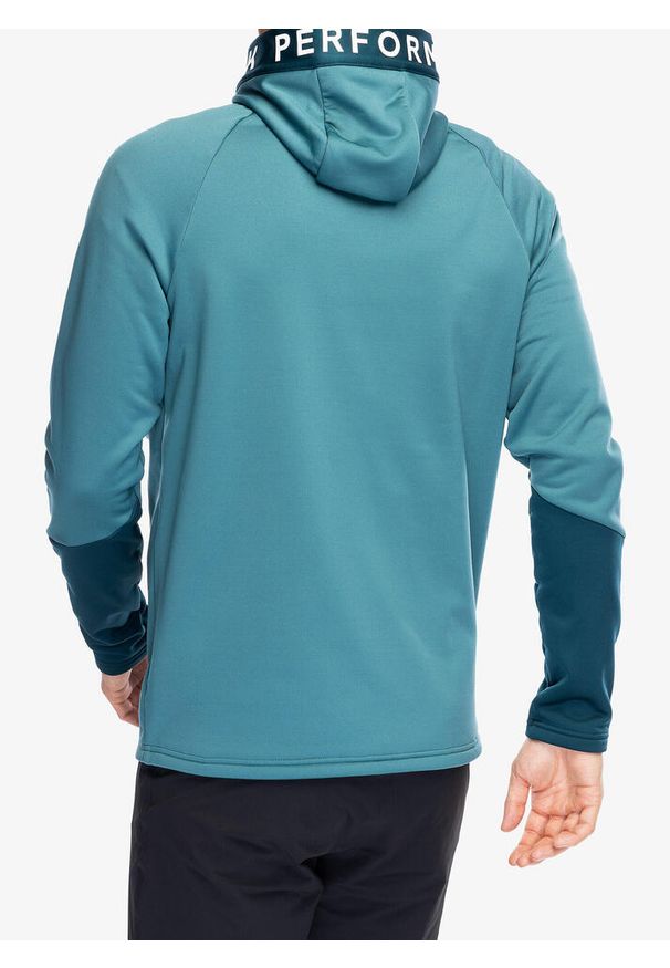 Bluza z kapturem męska Peak Performance Rider Zip Hood. Typ kołnierza: kaptur. Kolor: zielony