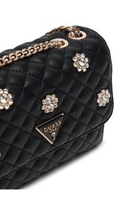 Guess Torebka HWEG86 79780 Czarny. Kolor: czarny. Materiał: skórzane