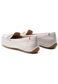 Geox Mokasyny D Vega Moc B D92DNB 043BC C1002 Biały. Kolor: biały. Materiał: skóra #7