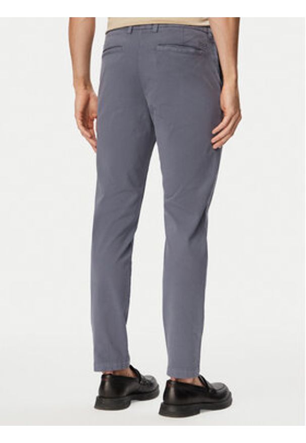 BOSS Chinosy H-Kaiton1 50543312 Niebieski Slim Fit. Kolor: niebieski. Materiał: bawełna