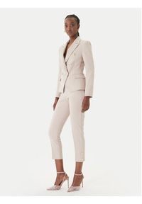 Rinascimento Marynarka CFC0128639003 Beżowy Regular Fit. Kolor: beżowy. Materiał: syntetyk #5