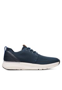 Clarks Sneakersy Motion Trek MX 26181984 Granatowy. Kolor: niebieski. Materiał: materiał