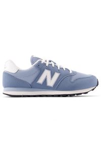 Buty damskie New Balance GW500BLS - niebieskie. Okazja: na co dzień. Kolor: niebieski. Materiał: zamsz, guma. Szerokość cholewki: normalna #1