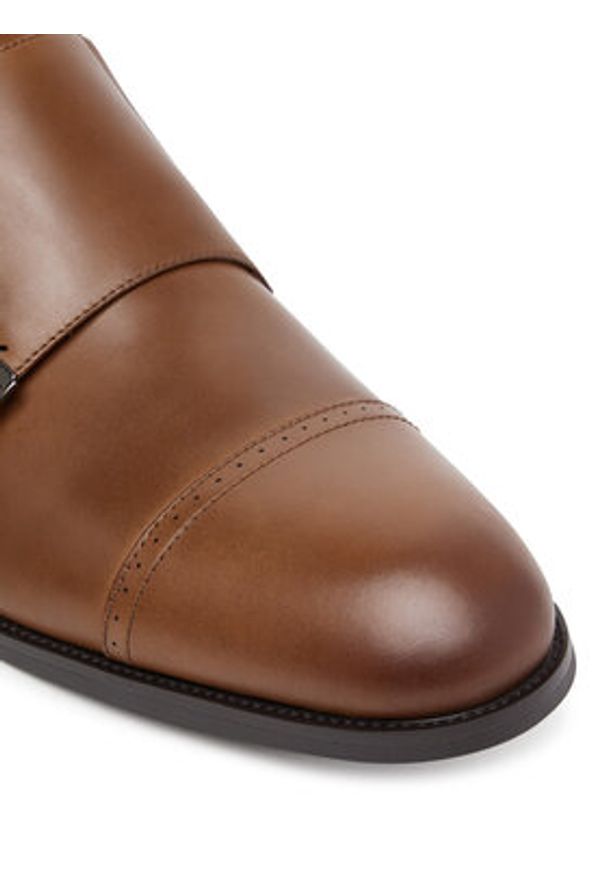 Aldo Półbuty Zelasien 13963683 Brązowy. Kolor: brązowy. Materiał: skóra