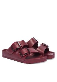 Birkenstock Klapki Arizona Big Buckle 1033115 Bordowy. Kolor: czerwony. Materiał: syntetyk #4