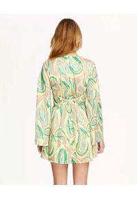 ALICE MCCALL - Sukienka Swan Lake. Kolor: zielony. Materiał: materiał. Wzór: paisley. Długość: mini