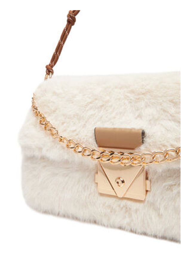 Aldo Torebka Evengelia 14143749 Beżowy. Kolor: beżowy. Materiał: skórzane