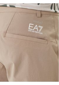EA7 Emporio Armani Szorty sportowe 7M000194 AF14589 U6167 Beżowy Regular Fit. Kolor: beżowy. Materiał: syntetyk #3
