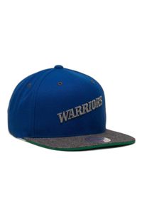 Mitchell & Ness - Czapka Golden State Warriors hwc melange patch. Kolor: szary, niebieski, wielokolorowy. Styl: sportowy #1