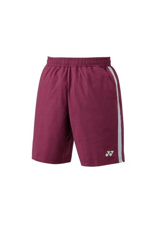 YONEX - Spodnie badminton męskie Yonex CSM1516641Grape. Kolor: czerwony. Materiał: materiał, syntetyk. Długość: krótkie