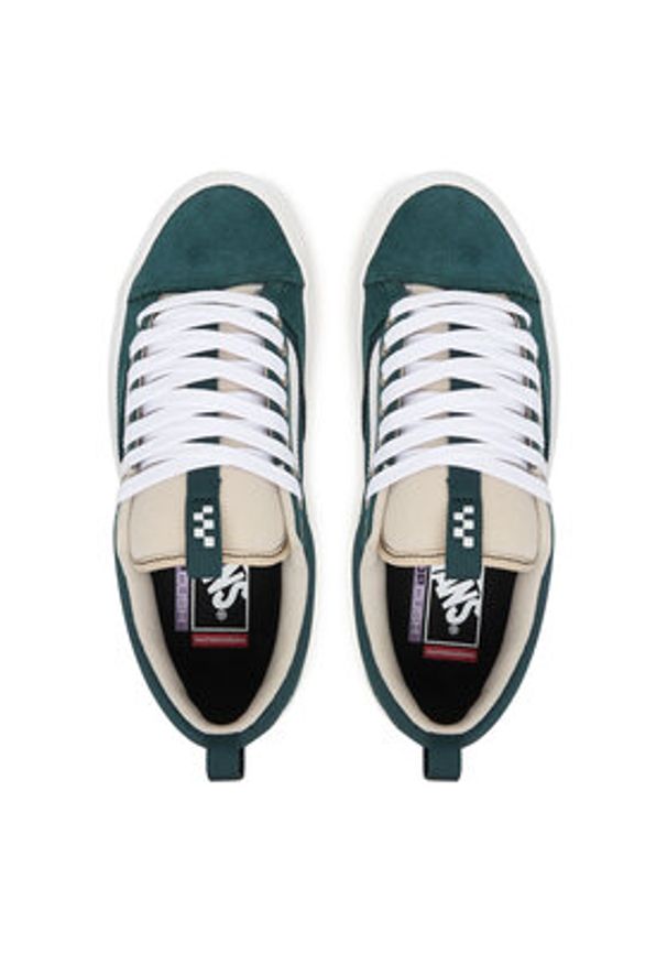 Vans Tenisówki Skate Old Skool 36 + VN000D5REKD1 Zielony. Kolor: zielony. Materiał: zamsz, skóra