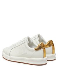 Lauren Ralph Lauren - LAUREN RALPH LAUREN Sneakersy 802978213001 Biały. Kolor: biały. Materiał: skóra