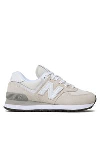 New Balance Sneakersy WL574EVW Szary. Kolor: beżowy, szary. Materiał: materiał. Model: New Balance 574