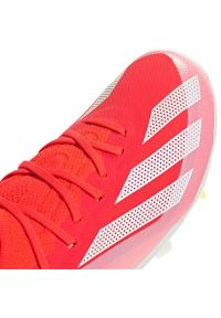 Adidas - Buty piłkarskie adidas X Crazyfast Elite Fg Jr IF0670 czerwone. Zapięcie: pasek. Kolor: czerwony. Materiał: materiał. Szerokość cholewki: normalna. Wzór: paski. Sport: piłka nożna #5