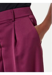 Rinascimento Spodnie palazzo CFC0124993003 Bordowy Wide Leg. Kolor: czerwony. Materiał: syntetyk #5