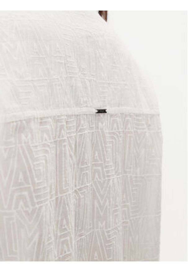 Maaji Koszula Larissa PT2075CLS004 Biały Relaxed Fit. Kolor: biały. Materiał: bawełna