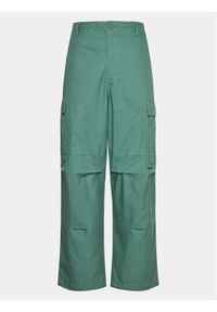 HUF Spodnie materiałowe Utility PT00278 Zielony Relaxed Fit. Kolor: zielony. Materiał: bawełna