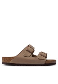 Klapki Birkenstock. Kolor: brązowy