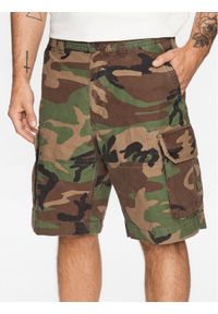 Polo Ralph Lauren Szorty materiałowe 710748127001 Zielony Regular Fit. Kolor: zielony. Materiał: bawełna
