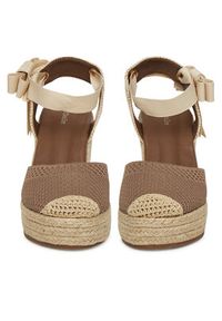 DeeZee Espadryle WS2509-001 Beżowy. Kolor: beżowy. Materiał: materiał #3
