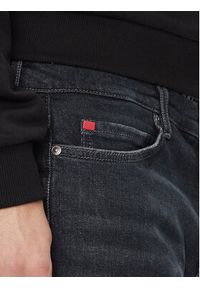 Hugo Szorty jeansowe 50515285 Granatowy Regular Fit. Kolor: niebieski. Materiał: bawełna #2