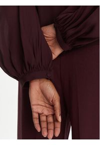 STAUD Bluzka Fabian R24F1106SG Bordowy Regular Fit. Kolor: czerwony. Materiał: jedwab #2