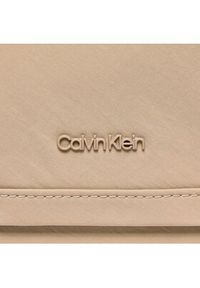 Calvin Klein Saszetka Ck Faded Ew 2G Xbody K50K511231 Beżowy. Kolor: beżowy. Materiał: skóra #3