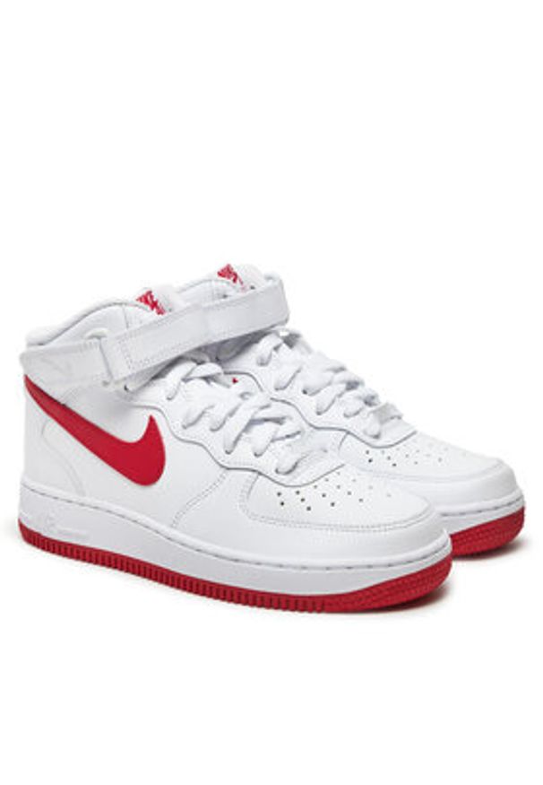 Nike Sneakersy Air Force 1 07 MID DD9625 Biały. Kolor: biały. Materiał: skóra. Model: Nike Air Force