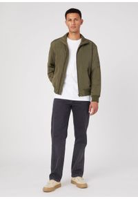 Wrangler - WRANGLER BOMBER JACKET MĘSKA KURTKA PRZEJŚCIOWA MILITARE W4C5W3G40 112322660