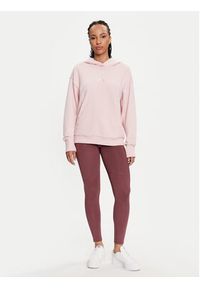 Adidas - adidas Bluza ALL SZN French Terry IY6812 Różowy Loose Fit. Kolor: różowy. Materiał: bawełna