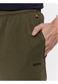 BOSS - Boss Szorty piżamowe Mix&Match 50515314 Zielony Regular Fit. Kolor: zielony. Materiał: bawełna