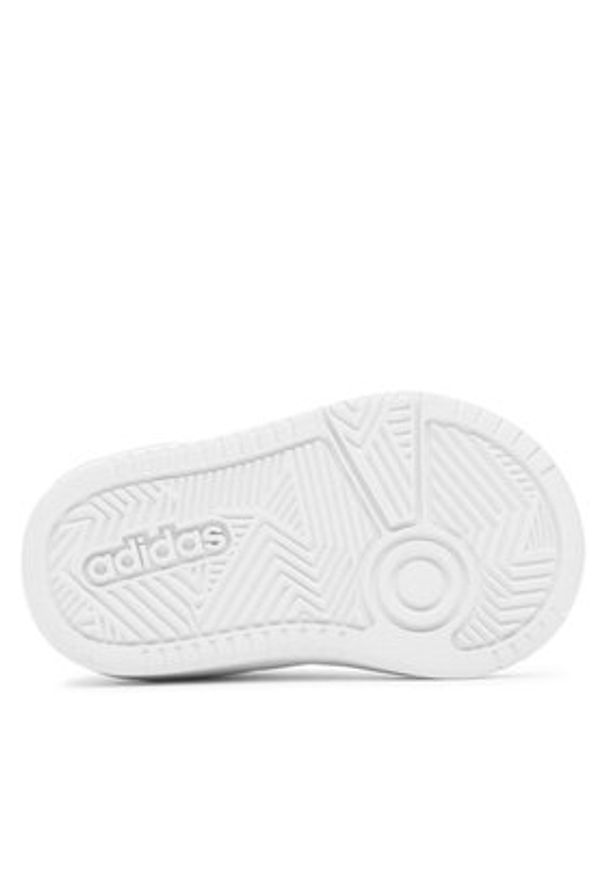 Adidas - adidas Sneakersy Hoops GW0442 Biały. Kolor: biały. Materiał: materiał
