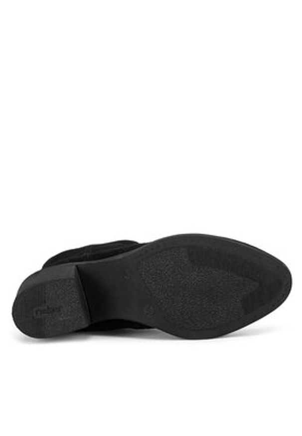 Rieker Kowbojki Y1251-00 Czarny. Kolor: czarny. Materiał: zamsz, skóra