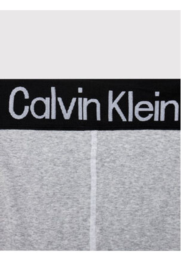 Calvin Klein Underwear Legginsy 701218762 Szary Slim Fit. Kolor: szary. Materiał: bawełna