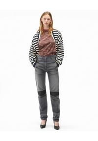 Kenzo - KENZO - Szare spodnie jeansowe. Stan: podwyższony. Kolor: szary. Długość: długie #6