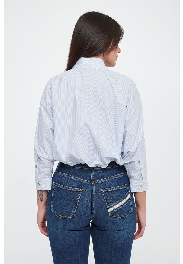 Elisabetta Franchi - Koszula damska z krawatem ELISABETTA FRANCHI