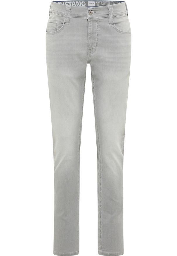 Męskie Spodnie Jeansowe Mustang Style Oregon Slim K Denim Grey 1016319 4500 312