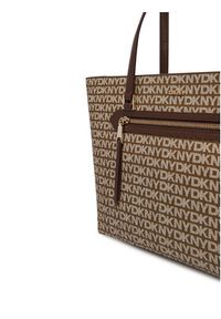 DKNY Torebka R42AYE20 Brązowy. Kolor: brązowy. Materiał: skórzane #4